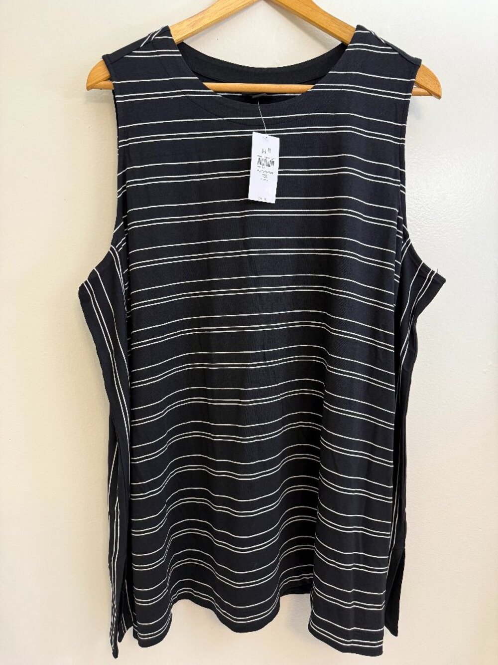 New! J.Jill Blouse Womens Plus 2X Wearever Workwear Layering Tank Pullover Ease